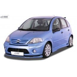 RDX Front Spoiler VARIO-X Tuning CITROEN C3 2005-2009 Front Lip Splitter, CITROEN