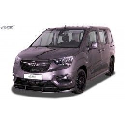 RDX Front Spoiler VARIO-X Tuning OPEL Combo Life & Cargo 2018+ Front Lip Splitter, OPEL