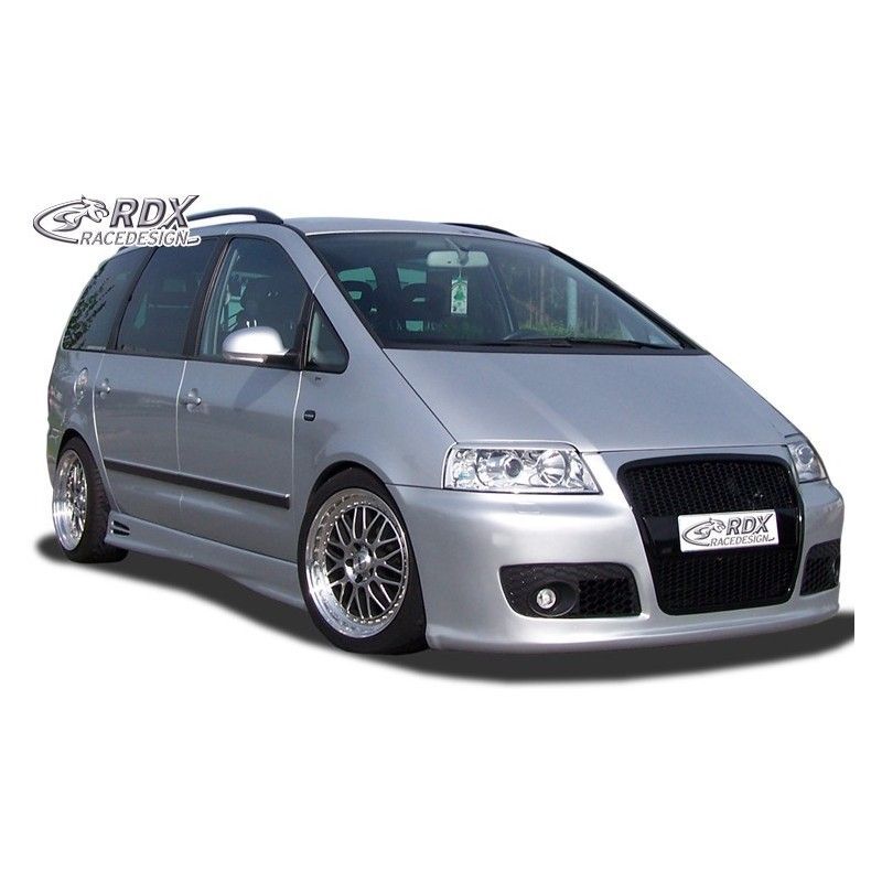 RDX Front bumper Tuning VW Sharan (2000+) & SEAT Alhambra (2000+) (Tuning cars with headlamp wash system), VW