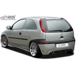 RDX rear bumper extension Tuning OPEL Corsa C (-2003), OPEL