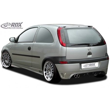 RDX rear bumper extension Tuning OPEL Corsa C (-2003), OPEL