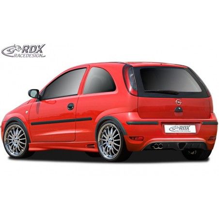 RDX rear bumper extension Tuning OPEL Corsa C (2003+), OPEL