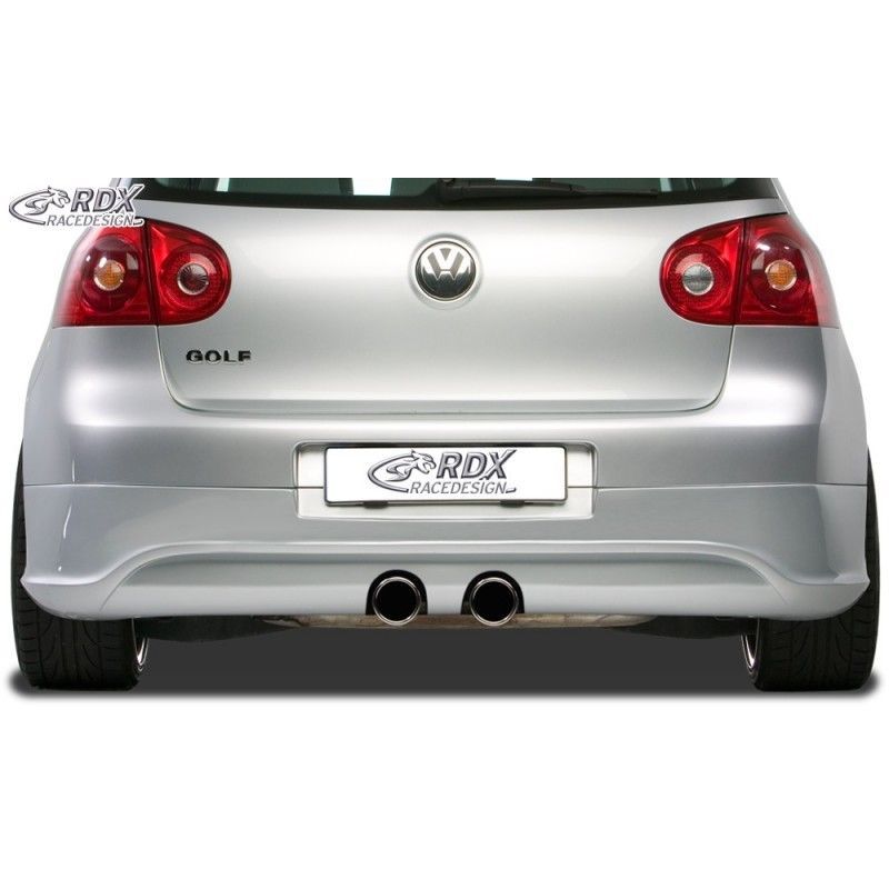 RDX rear bumper extension Tuning VW Golf 5 "R32 clean" with exhaust hole Tuning R32-Exhaust, VW