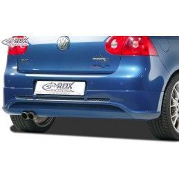 RDX rear bumper extension Tuning VW Golf 5 "GTI/R-Five" with exhaust hole left, VW