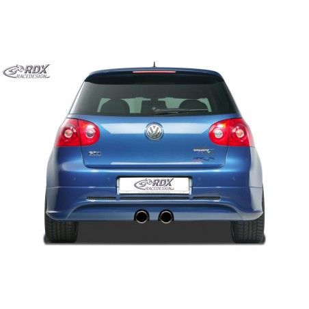 RDX rear bumper extension Tuning VW Golf 5 "GTI/R-Five" with exhaust hole Tuning R32-Exhaust, VW