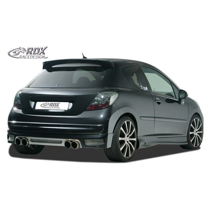 RDX rear bumper extension Tuning PEUGEOT 207 / 207CC, PEUGEOT