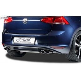 RDX rear bumper extension Tuning VW Golf 7 "R-Look" center part, VW