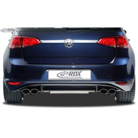 RDX rear bumper extension Tuning VW Golf 7 "R-Look" center part, VW