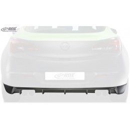 RDX rear bumper extension Tuning OPEL Astra J GTC Diffusor (Tuning Left+Right Exhausts), OPEL