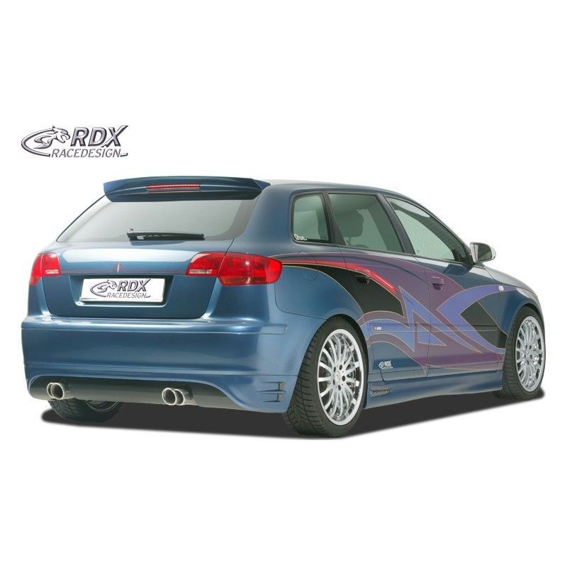 RDX rear bumper extension Tuning AUDI A3 Sportback -2008, AUDI