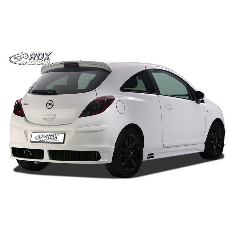 RDX rear bumper extension Tuning OPEL Corsa D, OPEL