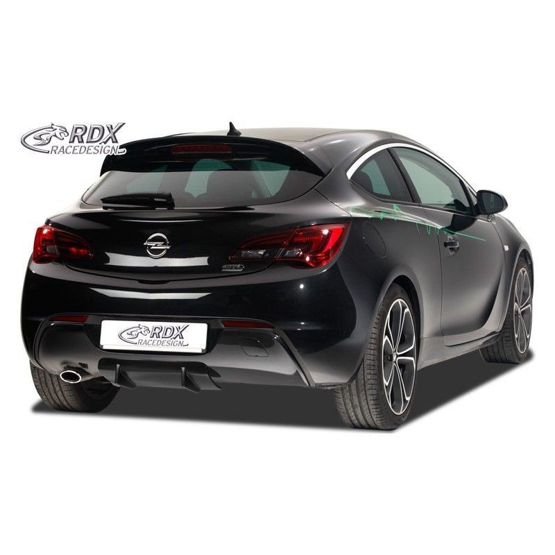 RDX Rear Diffusor U-Diff Tuning OPEL Astra J GTC (also Tuning OPC-Line), OPEL