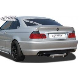 RDX Rear Diffusor U-Diff Tuning BMW E46 (all, also M-Technic, M3, Touring, ...), BMW