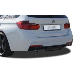 RDX Rear Diffusor U-Diff Tuning BMW 3-series F30 / F31 2012+ (with and without M-Technic), BMW