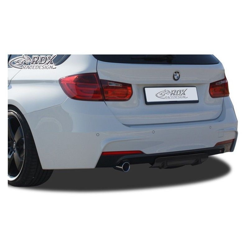 RDX Rear Diffusor U-Diff Tuning BMW 3-series F30 / F31 2012+ (with and without M-Technic), BMW