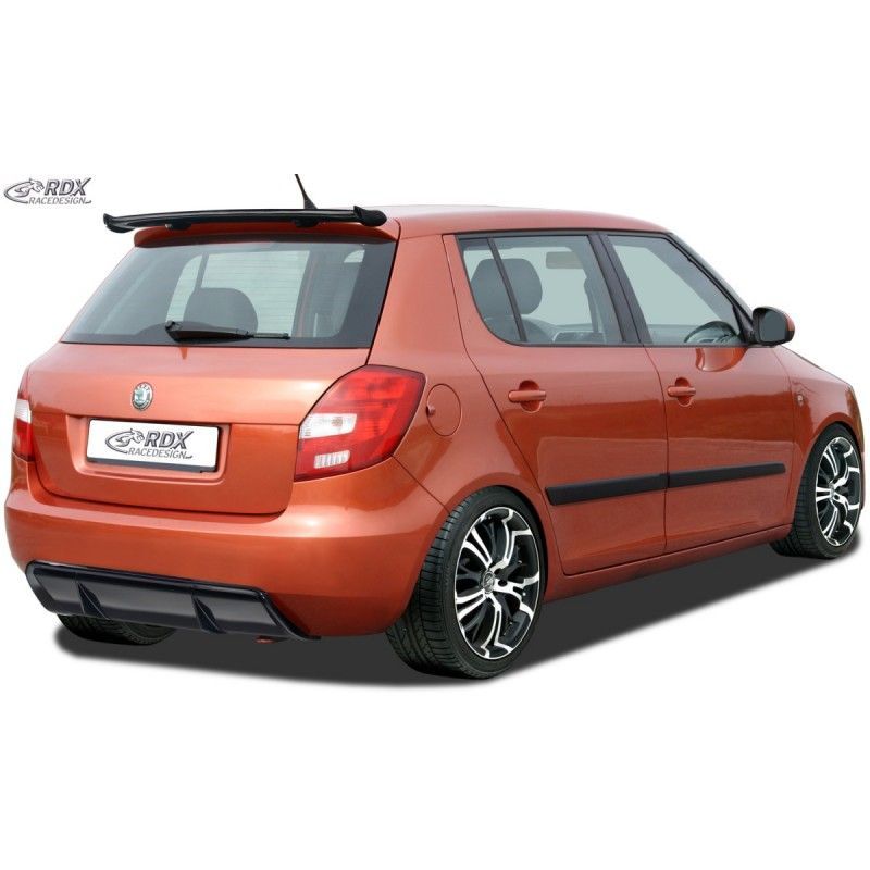 RDX rear bumper extension Tuning SKODA Fabia 2 / 5J Diffusor, SKODA