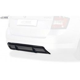 RDX rear bumper extension Tuning SKODA Fabia 3 Combi (5J/NJ) 2014-2019 StationWagon Diffusor, SKODA