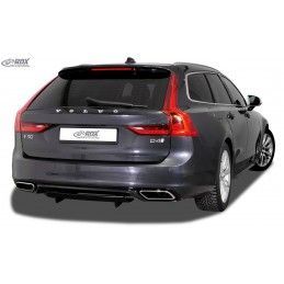 RDX Rear Diffusor U-Diff XL Tuning VOLVO V90 / S90 R-Design (2016+), VOLVO