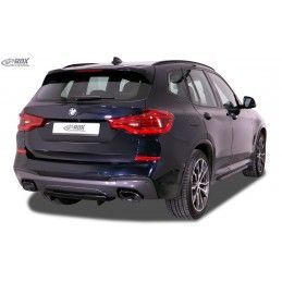 RDX Rear Diffusor U-Diff XL Tuning BMW X3 (G01) Tuning M-Sport & M-Aerodynamic-Kit, BMW