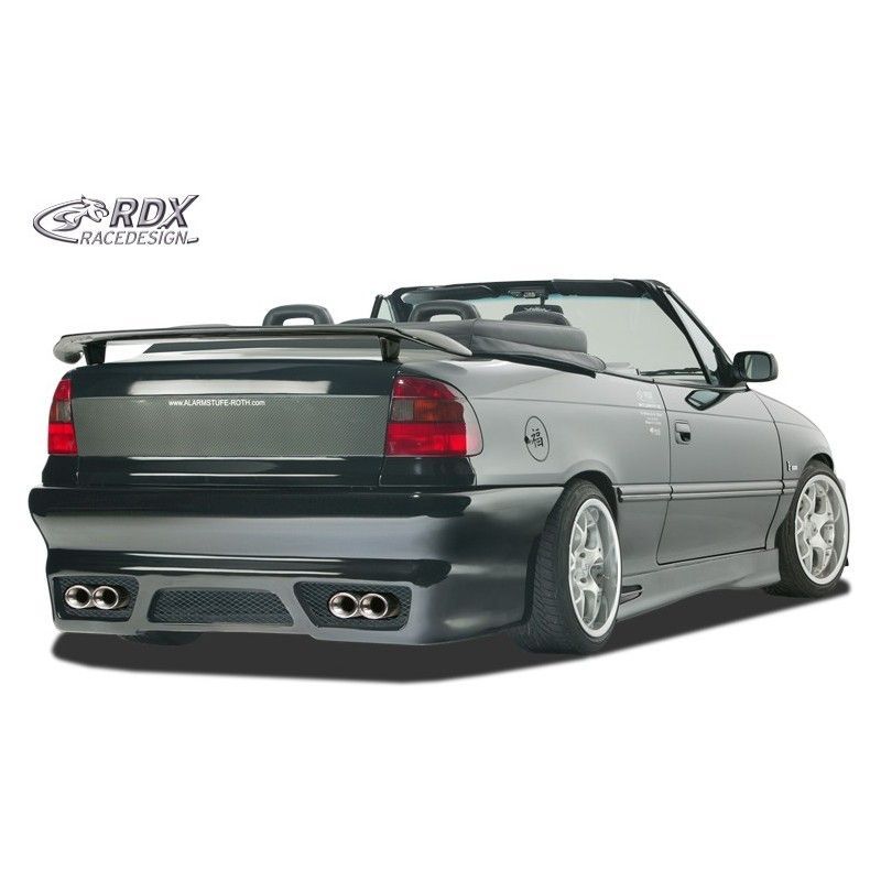 RDX rear spoiler Tuning OPEL Astra F convertible + sedan Rear Wing, OPEL