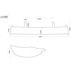 RDX Universal Roof Spoiler Rear Wing, RDX DESIGN