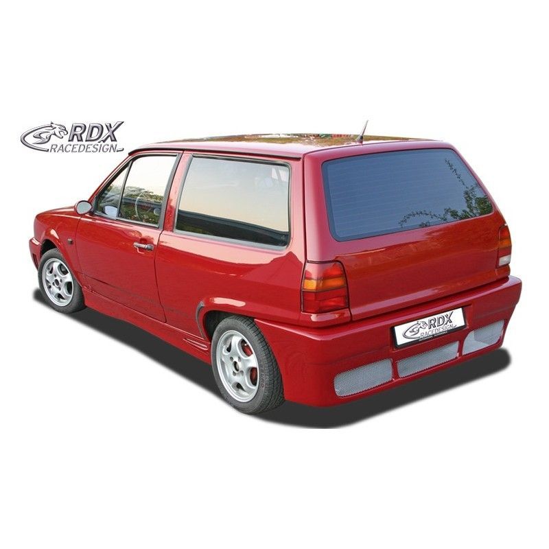 RDX Rear bumper Tuning VW Polo 3 (86c2f) Hatchback with numberplate "GT4", VW