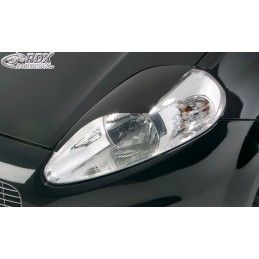 RDX Headlight covers Tuning FIAT Grande Punto & Punto Evo, RDSB017, RDX RACEDESIGN Neotuning.com