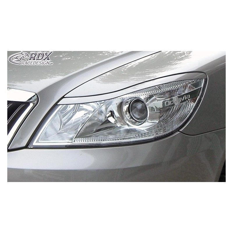 RDX Headlight covers Tuning SKODA Octavia 2 / 1Z Facelift 2008+, SKODA