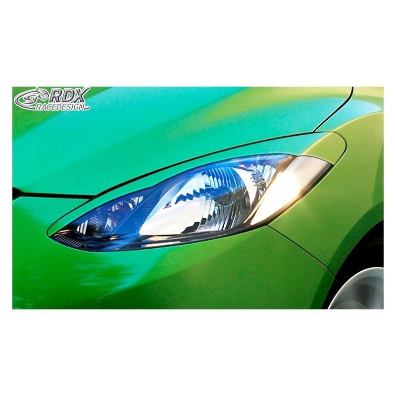 RDX Headlight covers Tuning MAZDA 2 (DE) 2007-2010, MAZDA