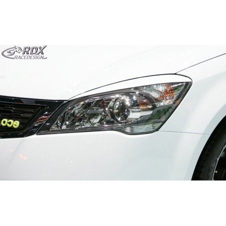 RDX Headlight covers Tuning KIA Ceed & Pro Ceed Typ ED 2009-2012, KIA