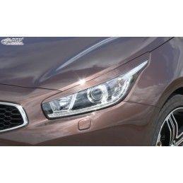 RDX Headlight covers Tuning KIA Ceed & Pro Ceed Typ JD, KIA