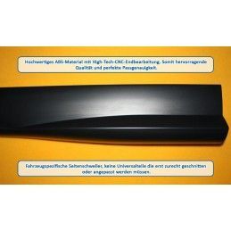 RDX Sideskirts Tuning VW Polo 3 86c2f "Turbo-R", VW