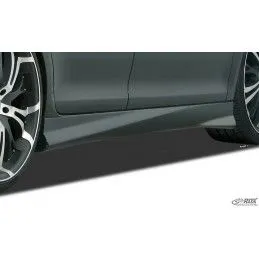 RDX Frontspoiler VARIO-X für MERCEDES C-Klasse W204 / S204 AMG-Styling  2011+ (Passend an Fahrzeuge mit AMG-Stylingpaket Frontstoßstange)  Frontlippe Front Ansatz Vorne Spoilerlippe