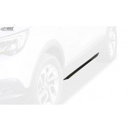 RDX Sideskirts Tuning OPEL Crossland X "Slim", OPEL