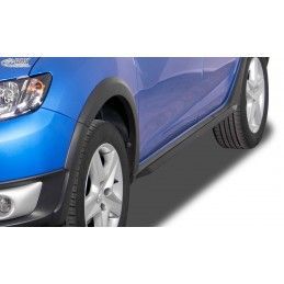 RDX Sideskirts Tuning DACIA Sandero 2 (incl. Stepway) "Slim", DACIA