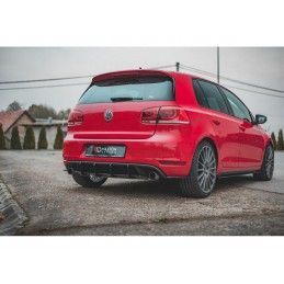 Maxton Racing Durability Rear Diffuser V.2 Volkswagen Golf GTI Mk6 Black-Red, Nouveaux produits maxton-design