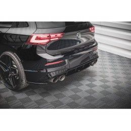 Maxton Central Rear Splitter for Volkswagen Golf R Mk8 Gloss Black, Nouveaux produits maxton-design