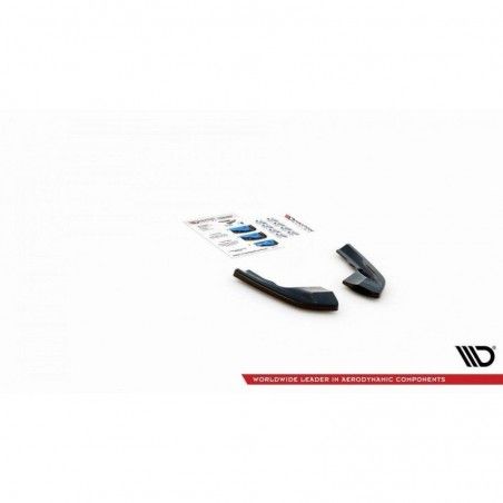 Maxton Rear Side Splitters V.1 for Volkswagen Golf R Mk8 Gloss Black, Nouveaux produits maxton-design