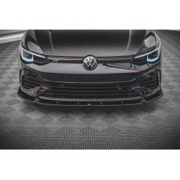 Maxton Front Splitter V.2 Volkswagen Golf R Mk8 Gloss Black, Nouveaux produits maxton-design