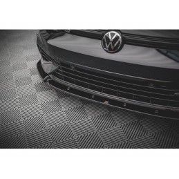 Maxton Front Splitter V.2 Volkswagen Golf R Mk8 Gloss Black, Nouveaux produits maxton-design