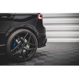 Maxton Rear Side Splitters V.2 for Volkswagen Golf R Mk8 Gloss Black, Nouveaux produits maxton-design