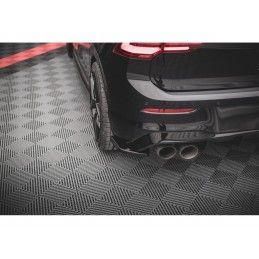 Maxton Rear Side Splitters V.2 for Volkswagen Golf R Mk8 Gloss Black, Nouveaux produits maxton-design