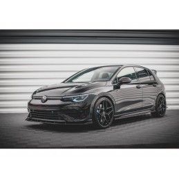 Maxton Side Skirts Diffusers V.2 Volkswagen Golf R Mk8 Gloss Black, Nouveaux produits maxton-design