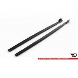 Maxton Side Skirts Diffusers V.2 + Flaps Volkswagen Golf R Mk8 Gloss Black, Nouveaux produits maxton-design