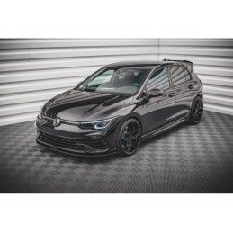 Maxton Street Pro Front Splitter Volkswagen Golf R Mk8 Black, Nouveaux produits maxton-design