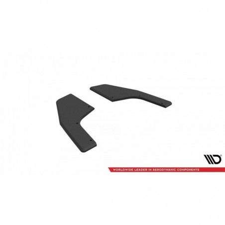 Maxton Street Pro Rear Side Splitters Volkswagen Golf R Mk8 Black, Nouveaux produits maxton-design