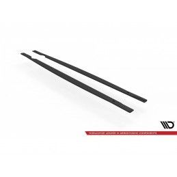 Maxton Street Pro Side Skirts Diffusers Volkswagen Golf R Mk8 Black-Red, Nouveaux produits maxton-design