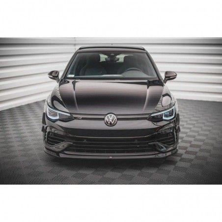 Maxton Front Splitter V.5 Volkswagen Golf R Mk8 Gloss Black, Nouveaux produits maxton-design