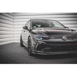 Maxton Front Splitter V.5 Volkswagen Golf R Mk8 Gloss Black, Nouveaux produits maxton-design