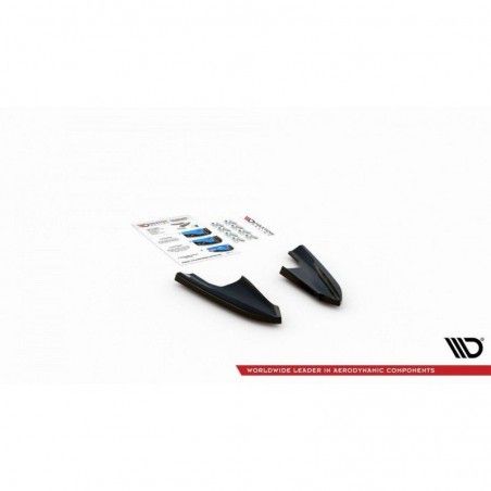 Maxton Rear Side Splitters V.3 for Volkswagen Golf R Mk8 Gloss Black, Nouveaux produits maxton-design
